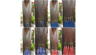 50 pieces free shipping mix color hamsa necklace pendant tassels crystal 